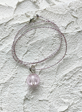 手编绳精油玻璃珠扩香项链包邮