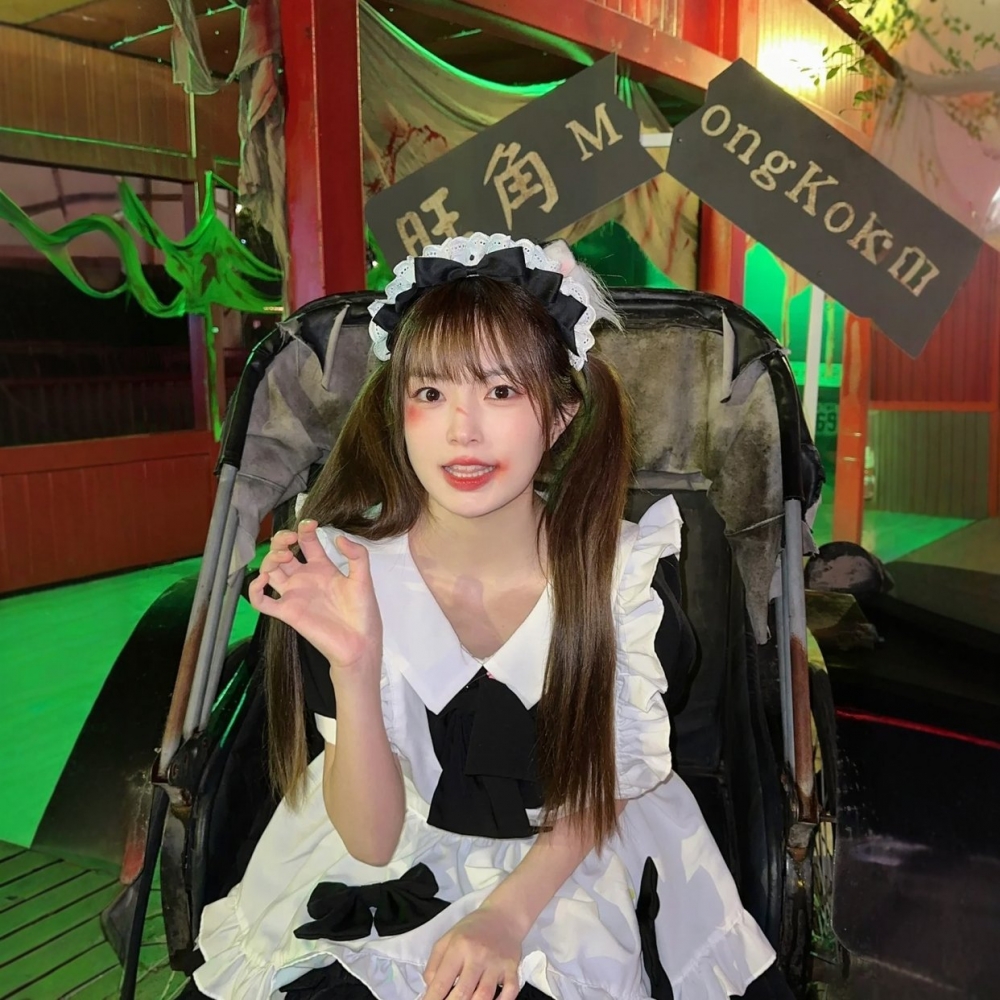 万圣节女仆服装cosplay成人二次元可爱女佣洛丽塔连衣裙装扮衣服