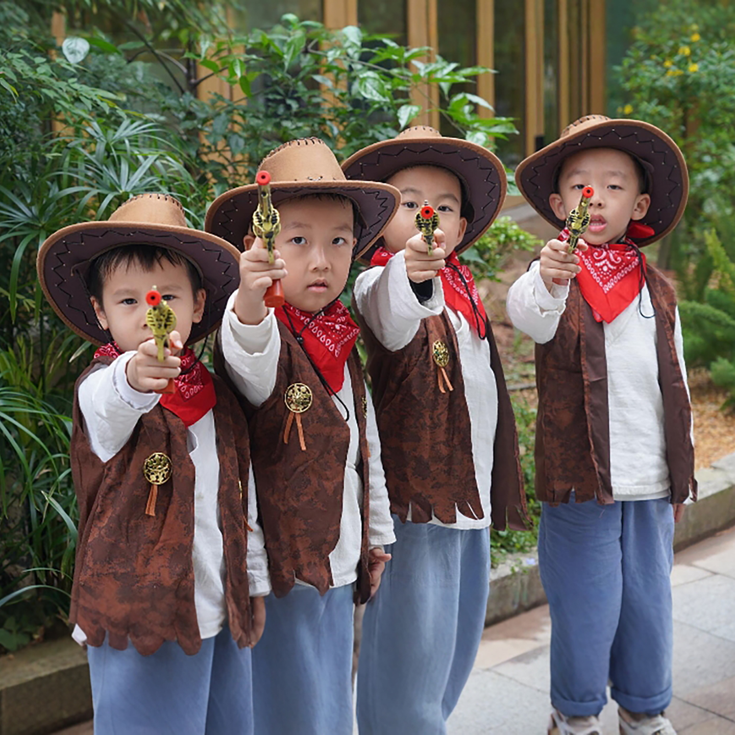 万圣节猎人赏金大对决西部牛仔装