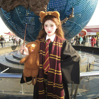 哈利波特学院长袍魔法袍环球影城万圣节cos服女装服装衣服装扮