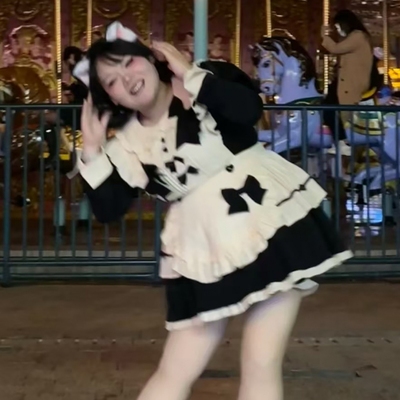 大码女仆装cos服女万圣节服装成人女装角色扮演服饰日常可穿衣服