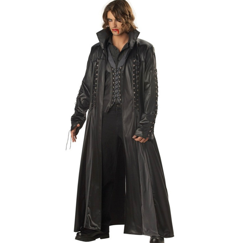 万圣节服装成人吸血鬼衣服男