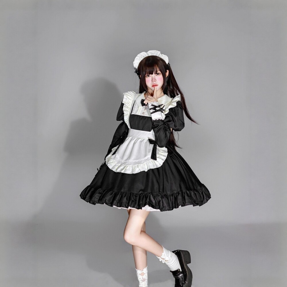 女仆服装万圣节成人cosplay可爱制服装扮活动角色扮演二次元佣人