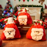 Apple, рождественский декор, ювелирное украшение, креативная льняная сумка для пожилых людей, подарок на день рождения, с медвежатами