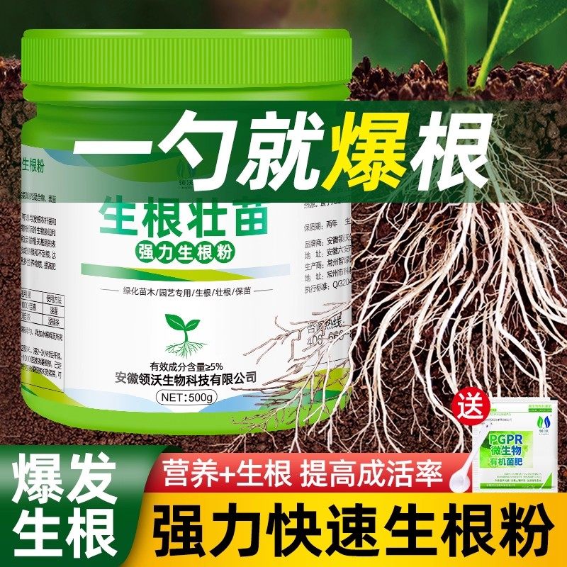 生根粉植物通用树木壮苗生根剂扦插移栽绿植用强力速效药水营养液