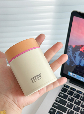 tyeso泰硕迷你保温杯女生小巧便携316女高颜值咖啡杯随行简约水杯