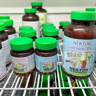 Гонконг закупает немецкий Nekton для птиц, витаминное питание, пробиотик для попугаев, витаминная добавка для линьки
