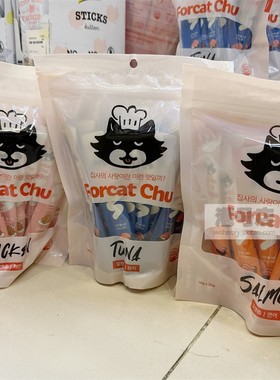 港购 dr.felis韩国猫条肉泥鸡胸肉三文鱼金枪鱼猫零食 30条