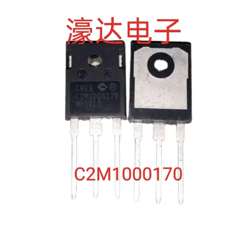 全新进口 C2M1000170 5A 1700V TO-247 碳化硅新能源常用场效电晶