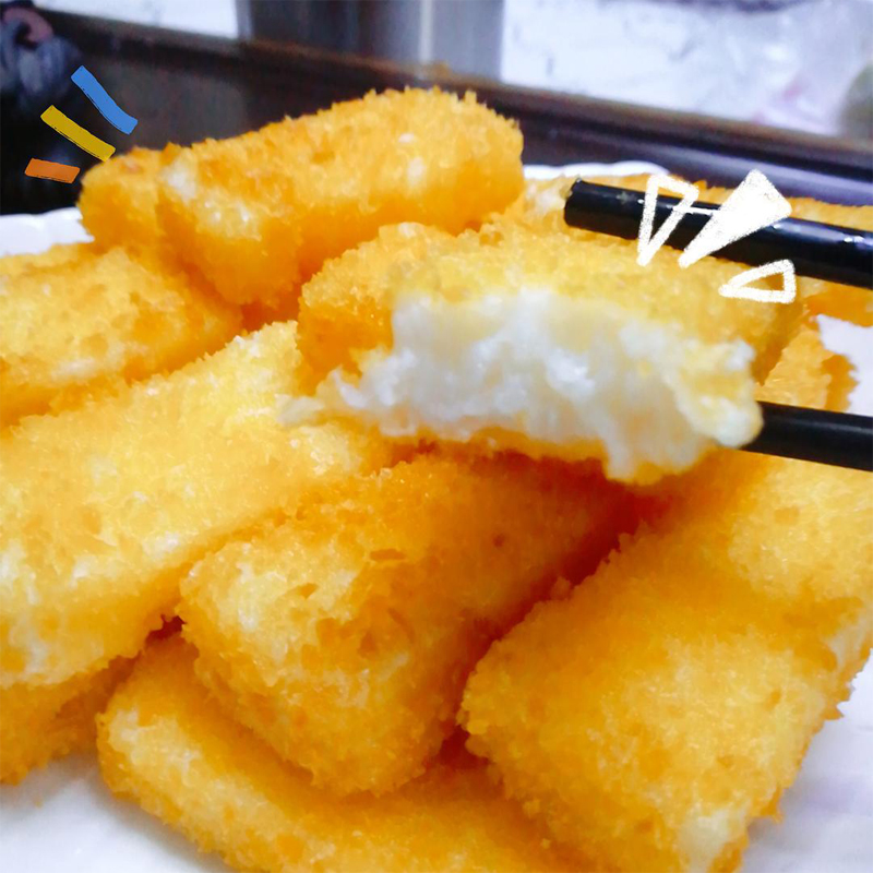 惠发炸牛奶300g*5袋炸鲜奶空气炸锅半成品食材速冻油炸小吃甜品