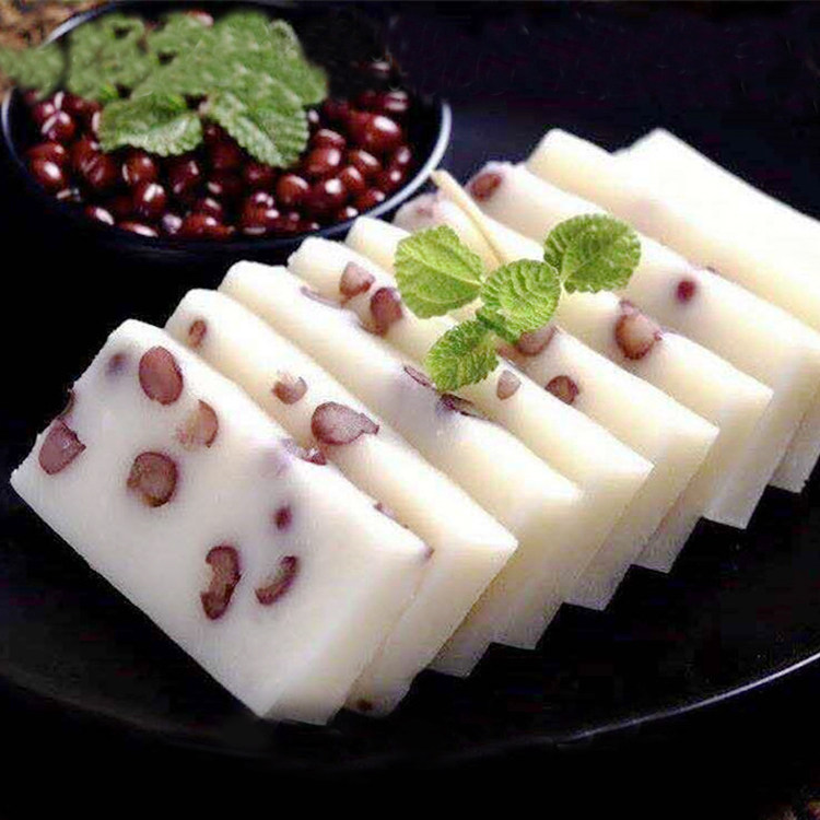 地三彩素食三宝红豆山药糕南瓜紫薯即食酒店冷菜凉糕点心小吃餐饮