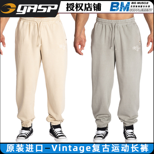 原装进口GASP盖世璞健身运动休闲男士复古长裤Vintage Sweatpant