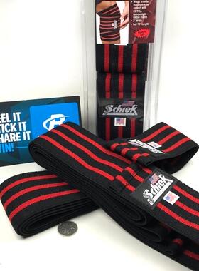 美国Schiek旭克1178B健身运动男女护膝深蹲硬拉力量举护具一对