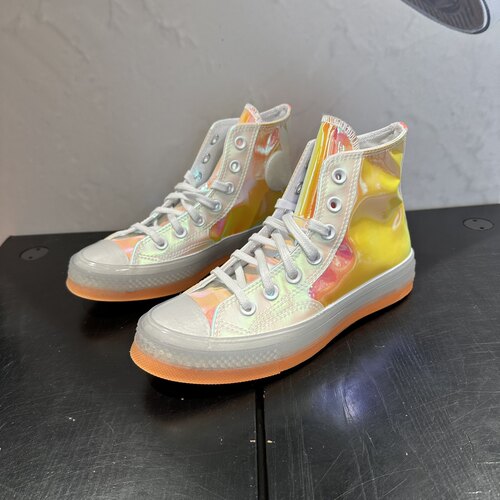 Converse匡威正品1970s橙黄镭射变色龙高帮170604c
