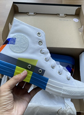 Converse 匡威 正品特价all star白色帆布高帮休闲鞋173184