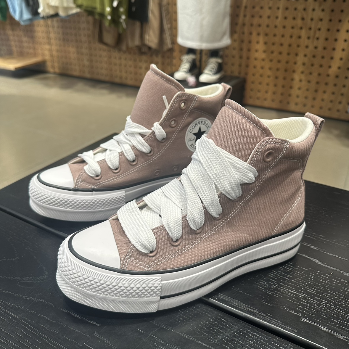 Converse 匡威正品all star松糕增高高邦女鞋休闲鞋帆布鞋A11536