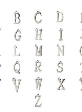 推荐新款rumnvnty北美大写吊坠