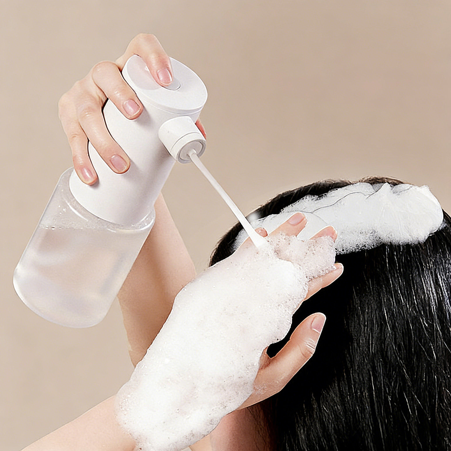 电动自动起泡乳液器洗发洗脸