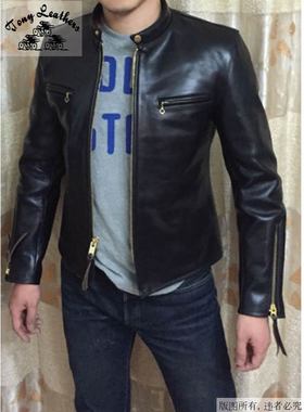 BUCO J100机车夹克真皮皮衣非茶芯马皮 j-100 LANGLITZ,VANSON