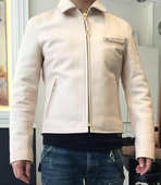 Works MOCCY JS01 LANGLITZ SCHOTT 原色騎士皮衣 复刻天神Tenjin