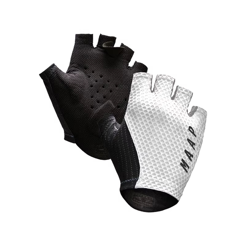 【新品】MAAP Pro Race Mitt自行车骑行短指手套双箭头掌心减震