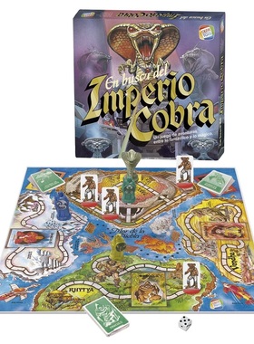 Cefa Toys imperio cobra欧美桌游棋牌寻找眼镜蛇帝国儿童飞行棋