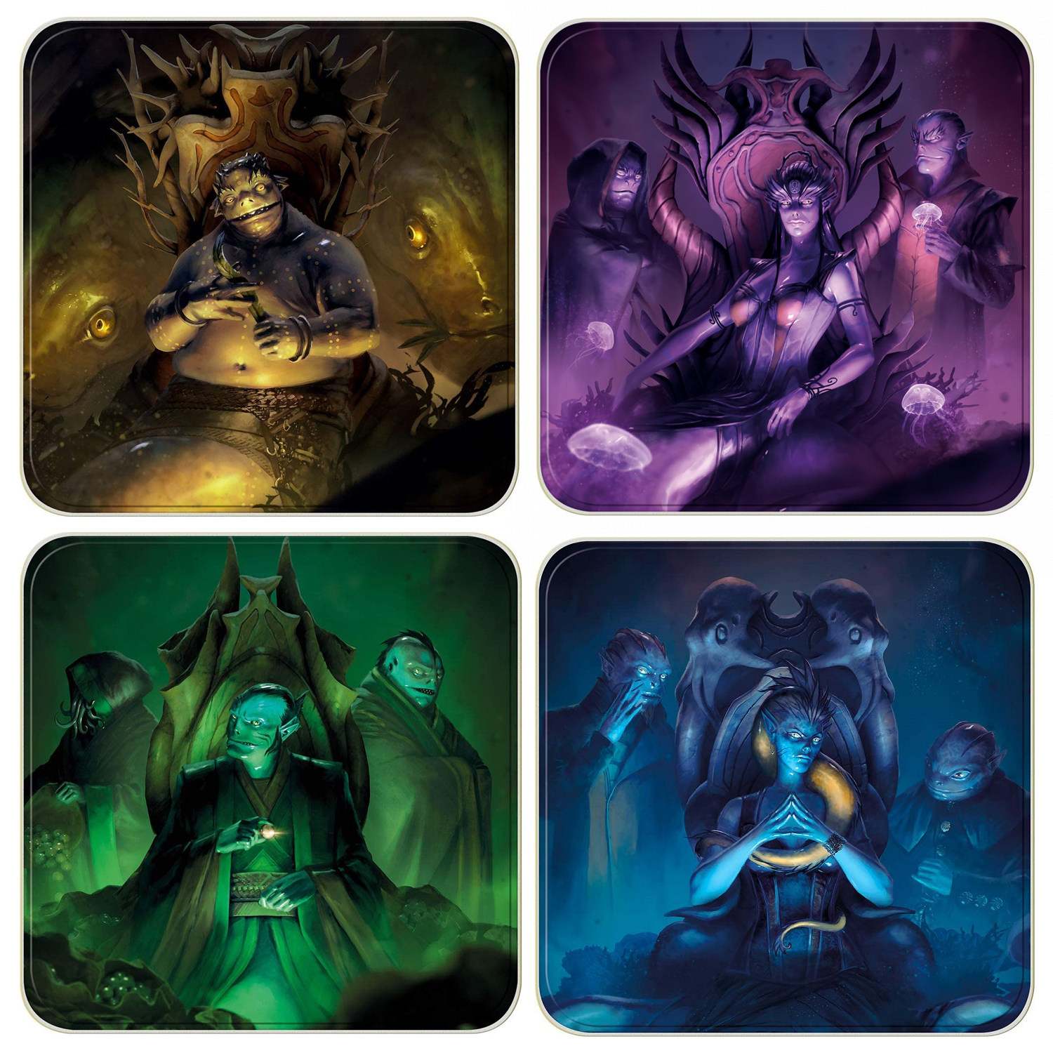 欧美版bombyx conspiracy深渊密谋卡牌桌游成人休闲清吧聚会游戏