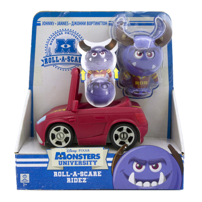 迪士尼MONSTERS怪兽大学JOHNNY约翰尼 弹跳爆丸球儿童玩具车载具