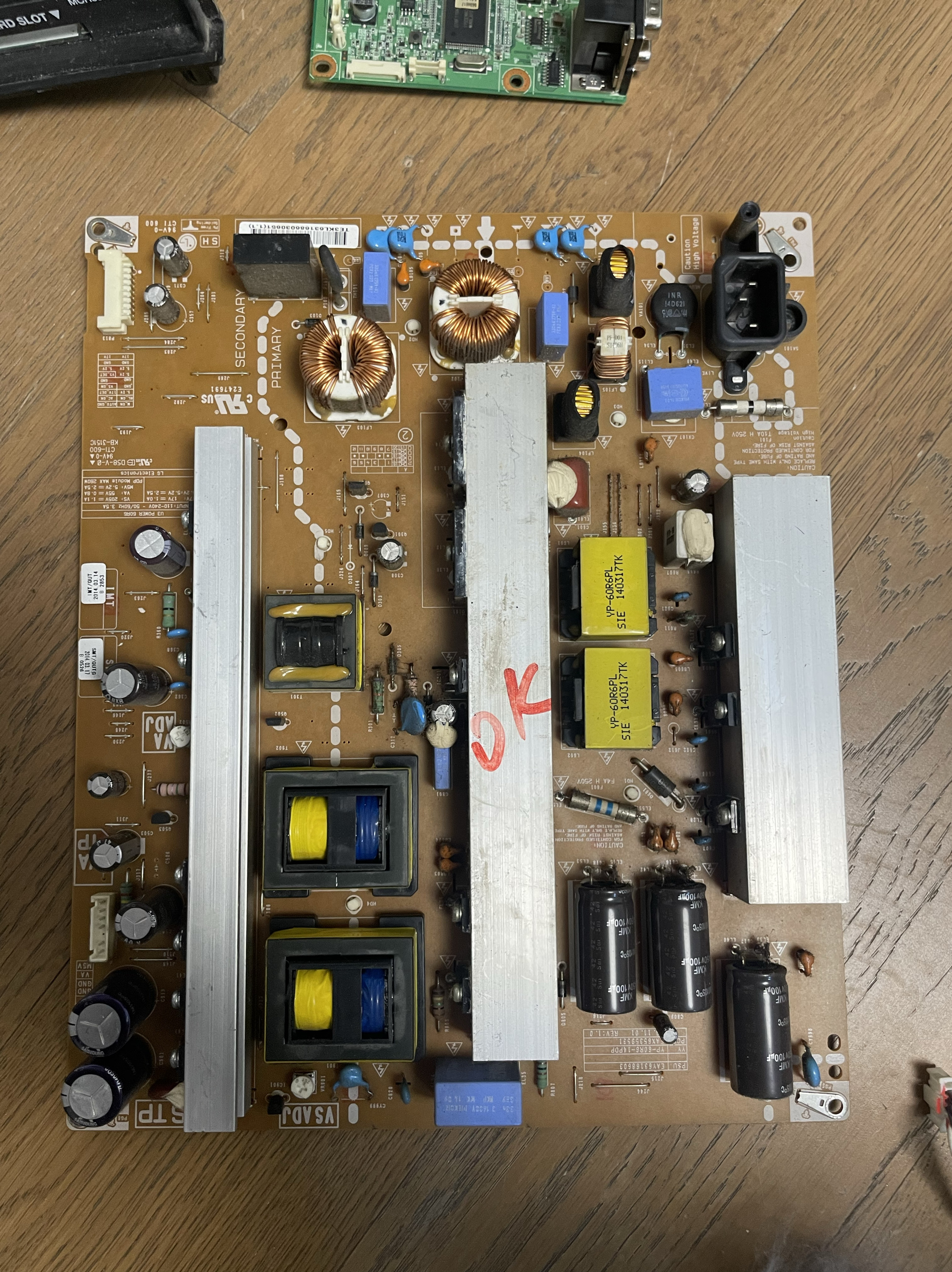 60PN660H-CA电源板EAY62812701 EAX64880001 PSPL-L204A