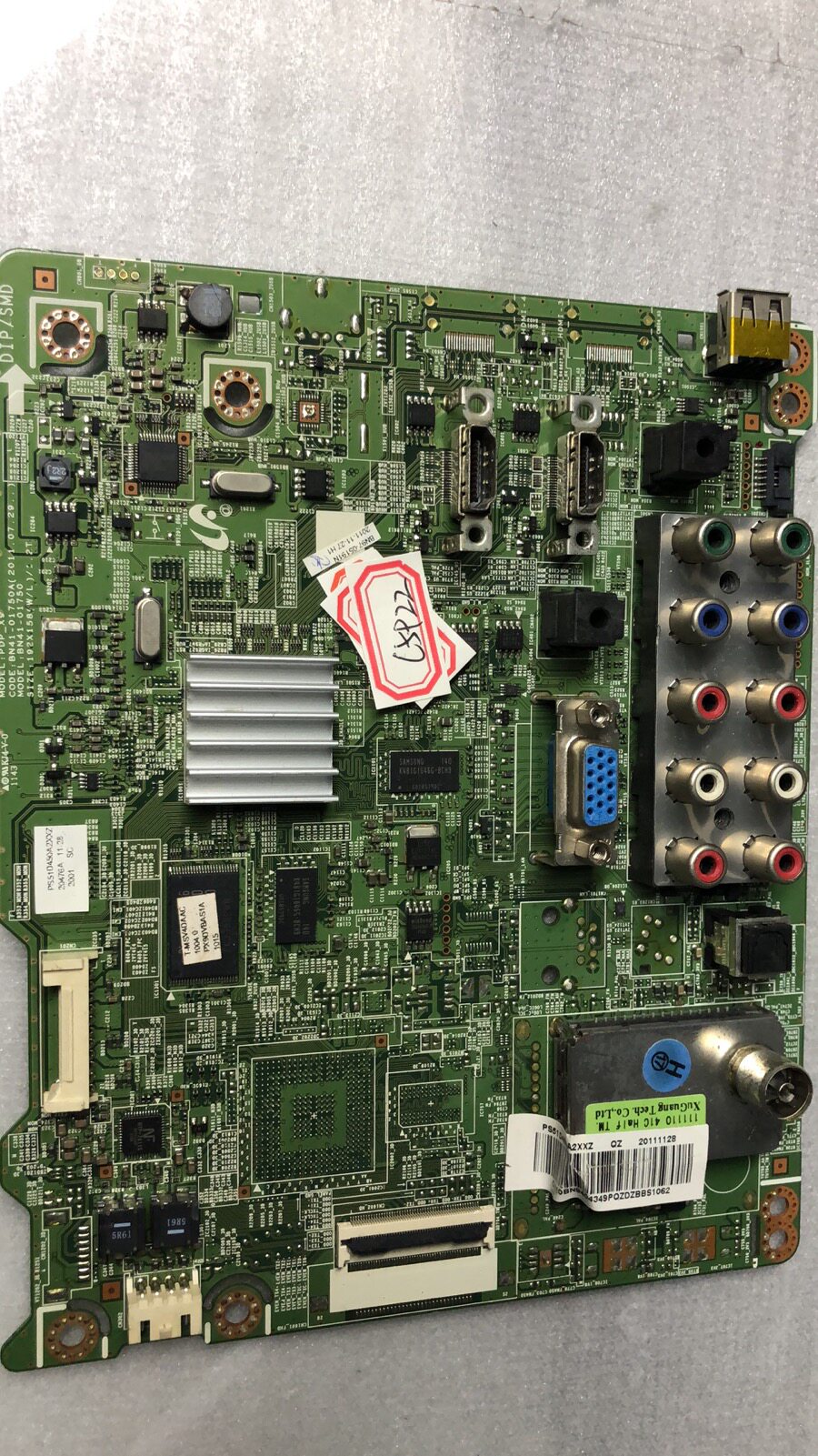 等离子电视 三星PS51D450A2 主板BN41-01750A 配屏S50HW-YB07