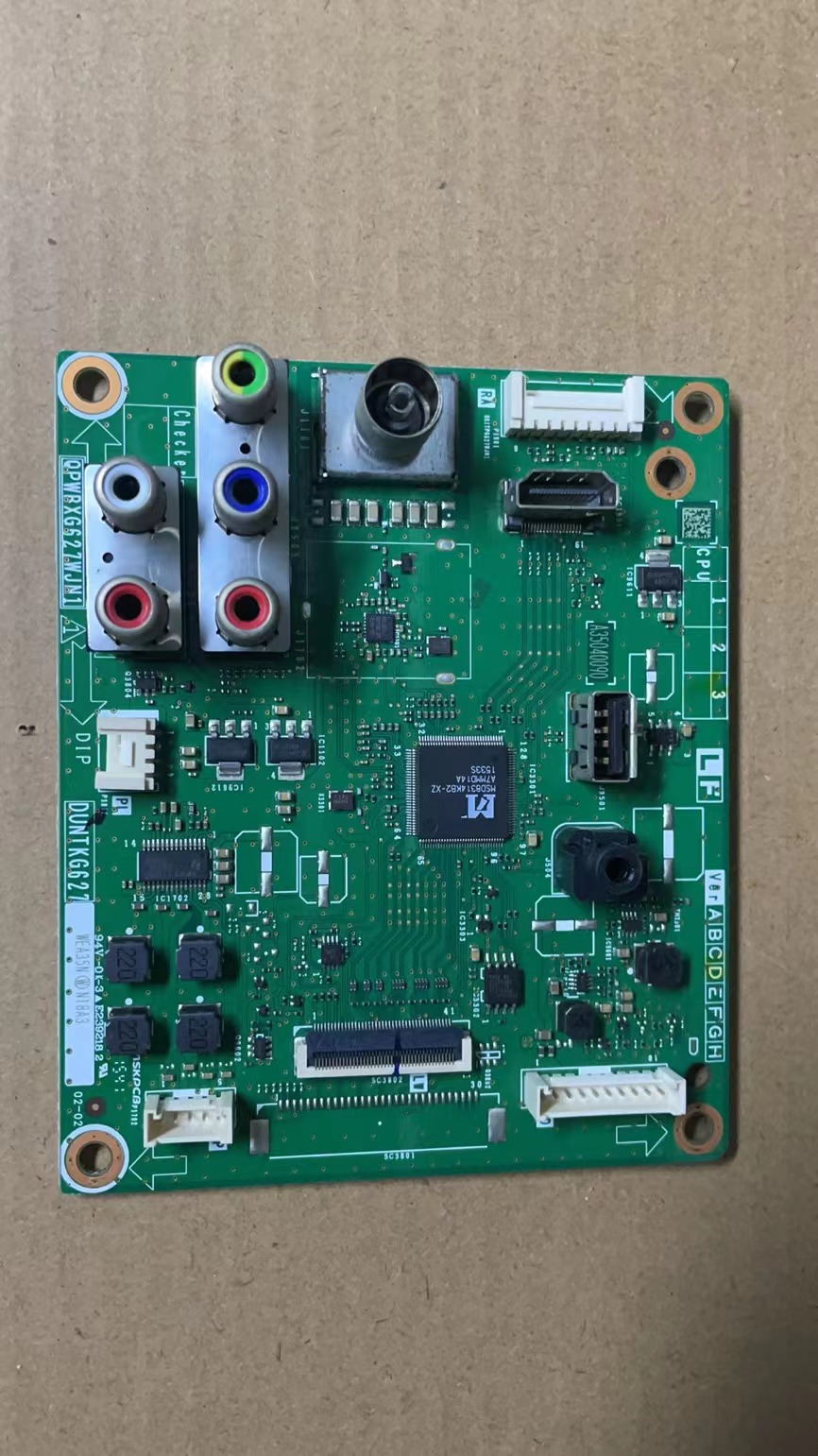 夏普LCD-40M3A A35A主板QPWBXG627WJN2/JN1 DUNTKG627屏TA525-0