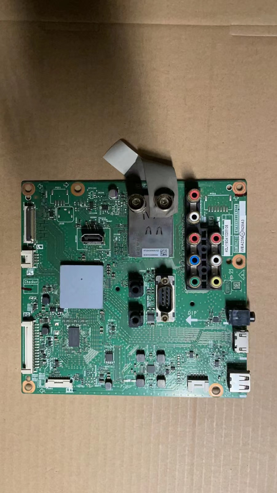 原装正品夏普LCD-40LX160A主板DUNTKG318 QPWBNG318WJZZ屏TA259-0