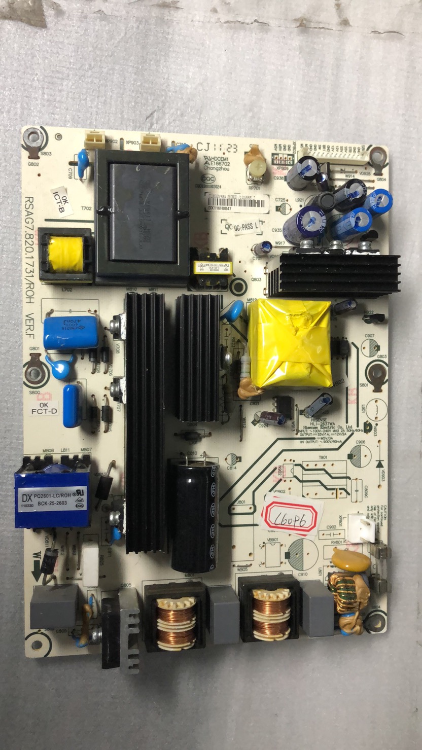 原装海信TLM32V66C V68C 电源板RSAG7.820.1731/ROH