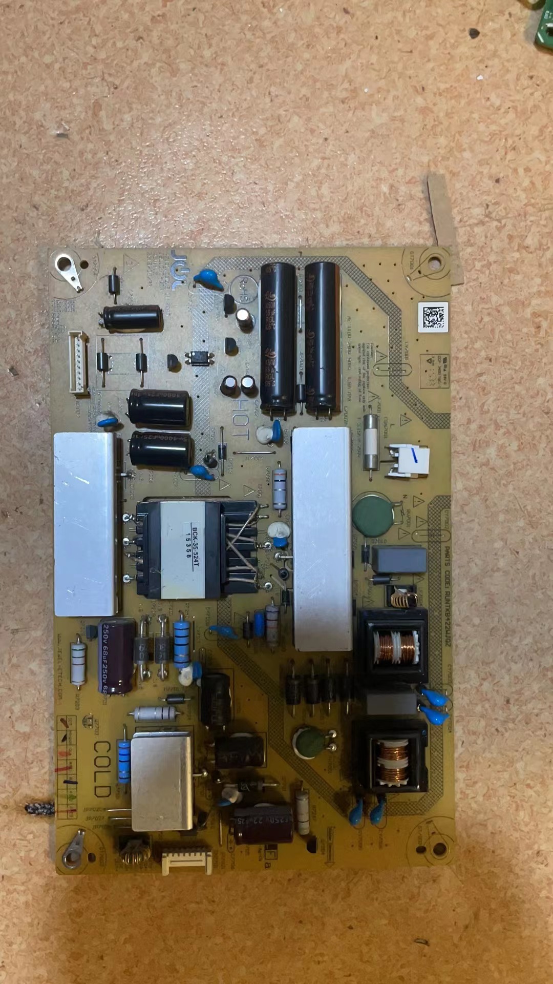 原装 夏普LCD-40M3A 电源板 RUNTKB422WJQZ JSL1060-003