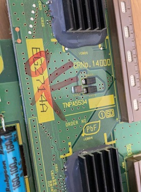 松下TH-P55ST50C TH-P55UT50C缓冲板TNPA5533 TNPA5534