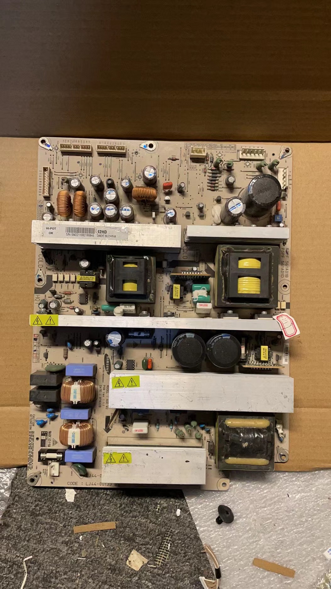 LJ44-00133A长虹PT42600NHD 海信TPW4233A 电源板LJ44-00132A 561