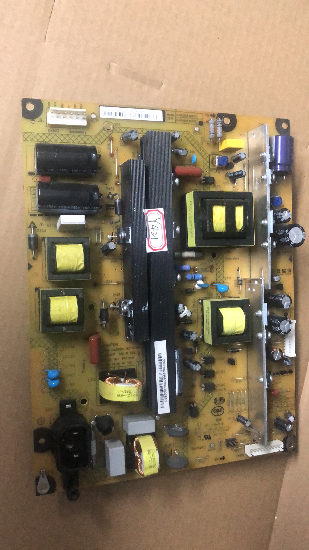 长虹3D51C2080电源板R-HS250B-5HF01/5HF02 XR7.820.192V1.5/V1.6