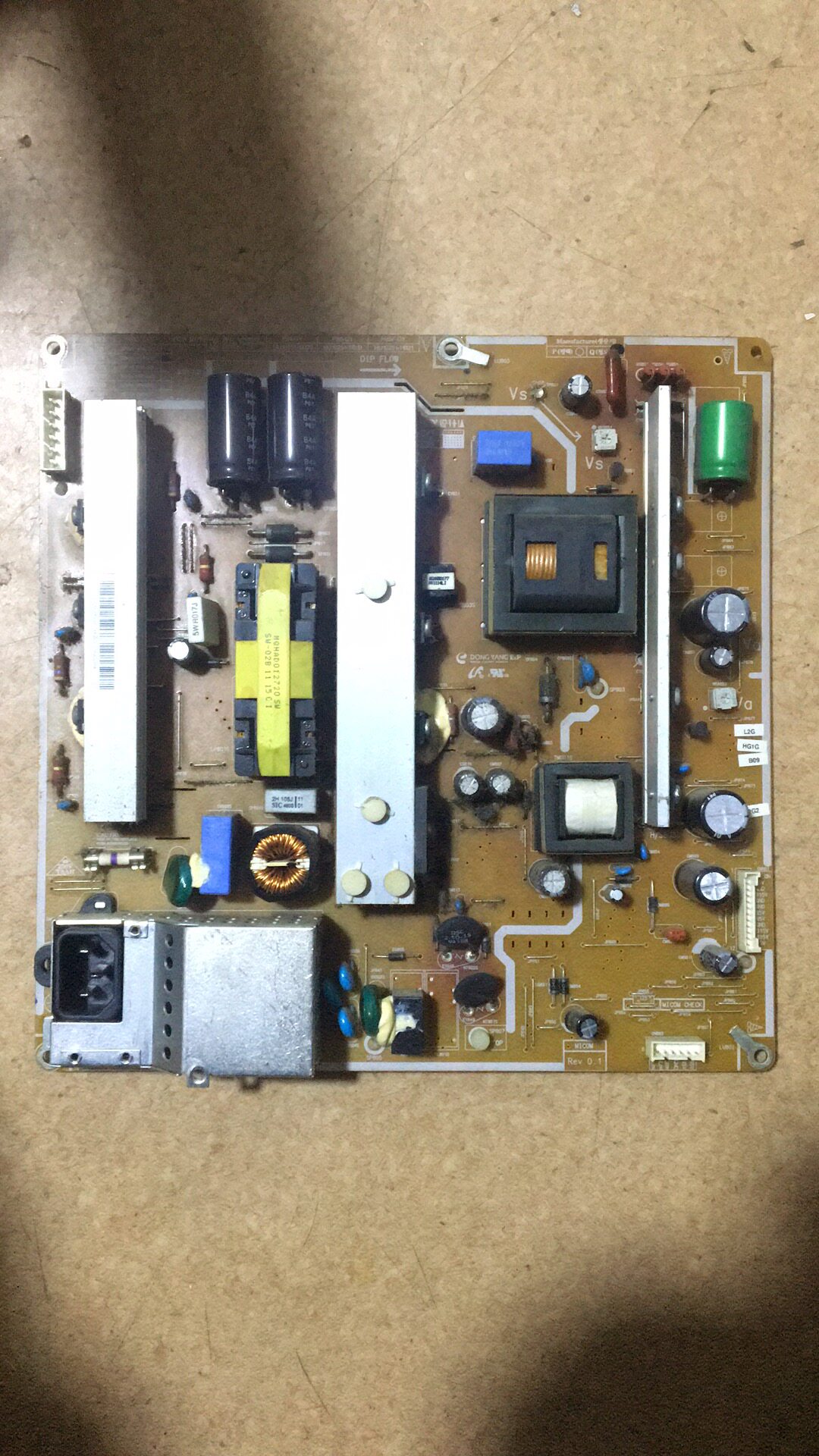 原装三星PS51D450A2电源板 BN44-00443B PB5-DY HU10251-11019