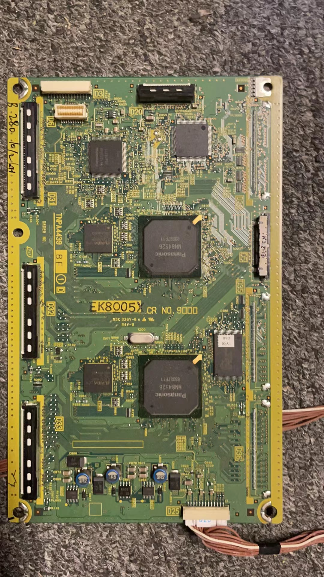 原装测好 松下 TH-42PZ80C D板TNPA4439 BF 逻辑板 屏MC106F16T11