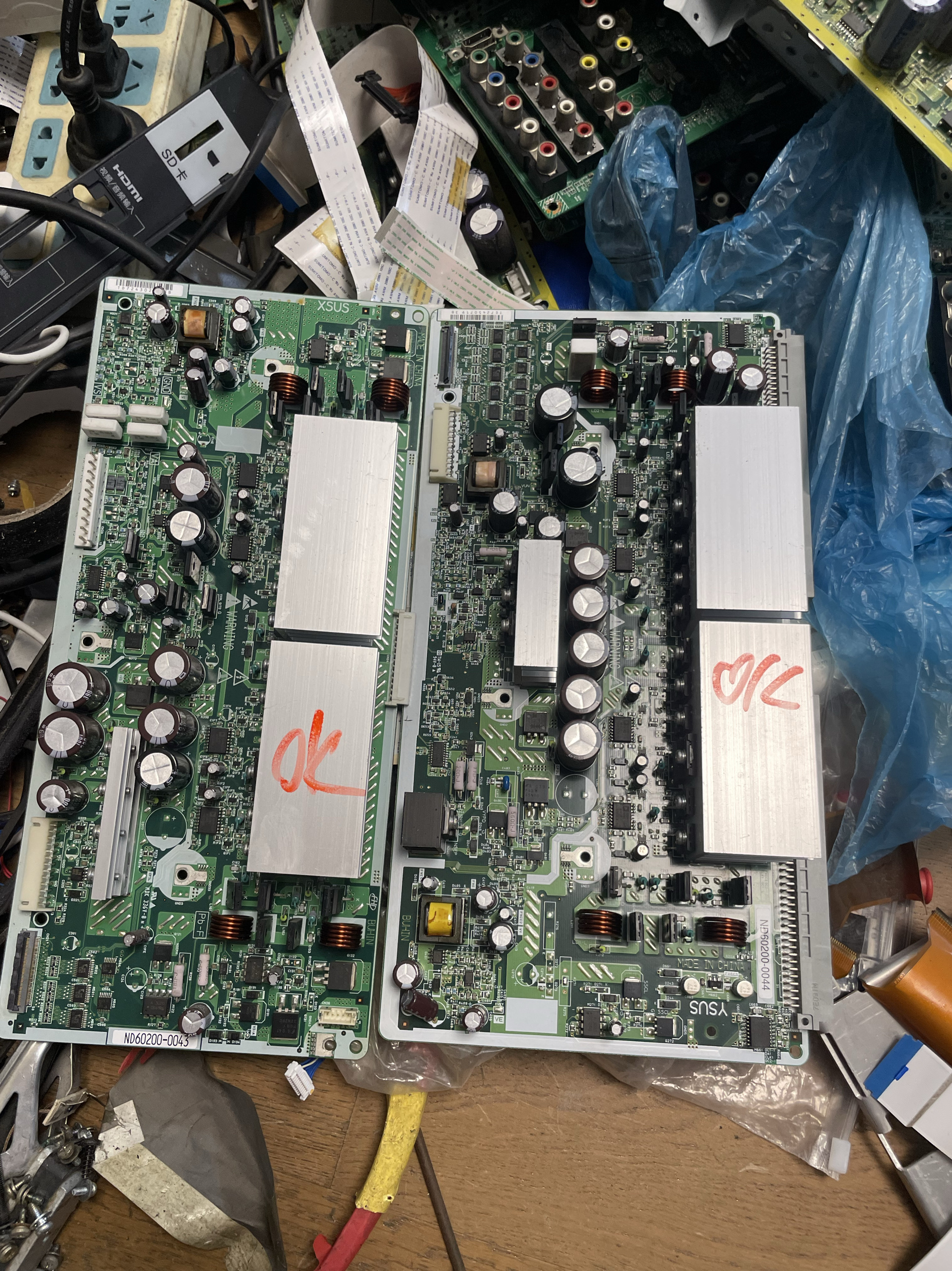 日立42PD9570TC 9580 9900TC Y板ND60200-0044 ND25112-B022