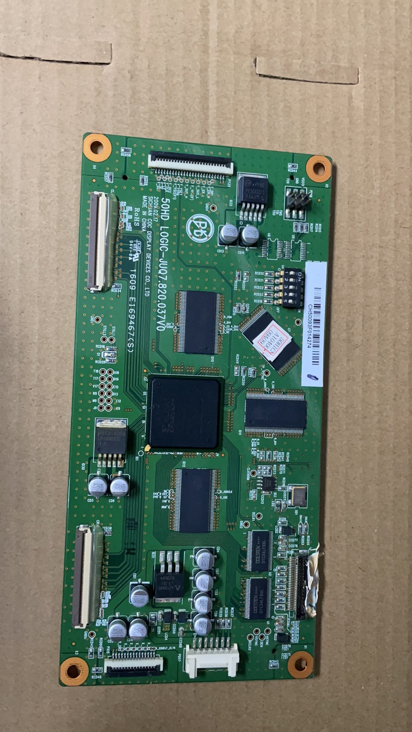 长虹PT50718 PT50718A屏PM50H1000 逻辑板JUQ7.820.037 V0