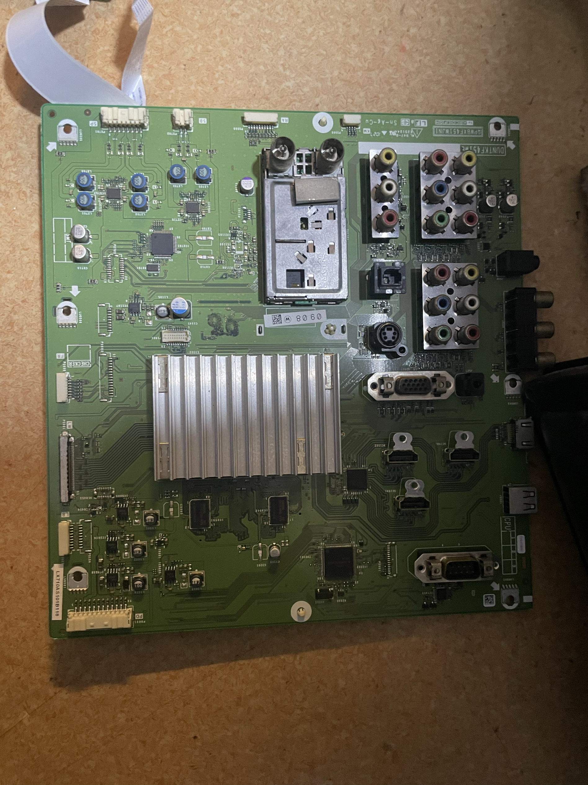 LCD-60LX920A主板QPWBXF756WJZZ屏R1LK600D3LW90X佳