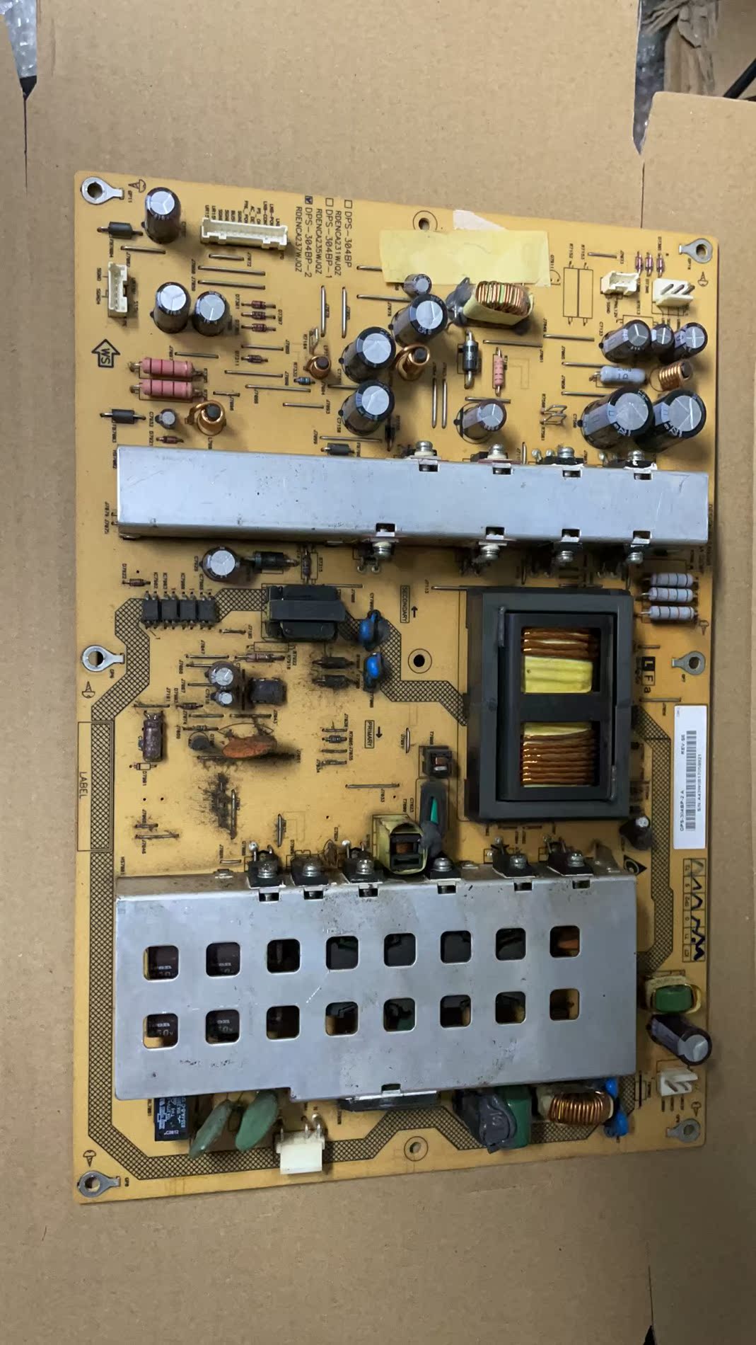 夏普LCD-46A63 42GX3 46GX50A电源板DPS-304BP-2A RDENCA237WJQZ