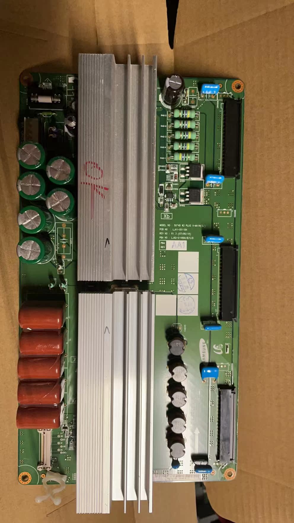 三星等离子PS50C91H X板 S50HW-YB02屏 LJ41-05118A LJ92-01489A