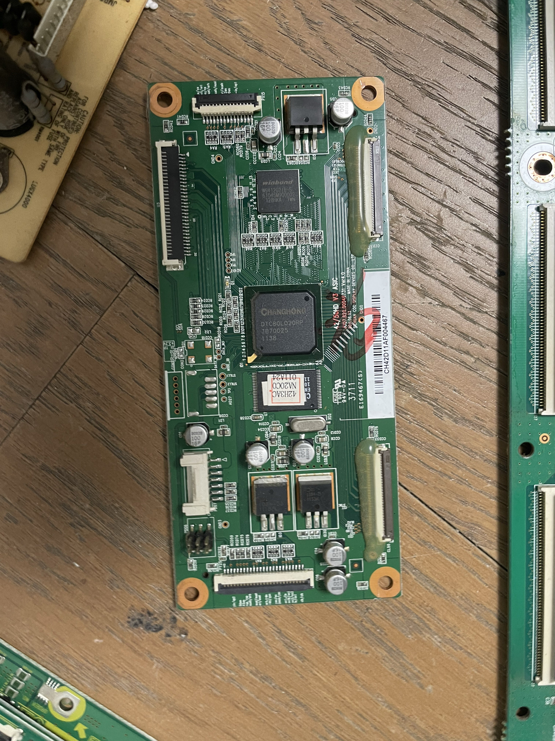 PT50638X逻辑板42/50HD V3 ASIC JUQ7.820.00046731 3.0