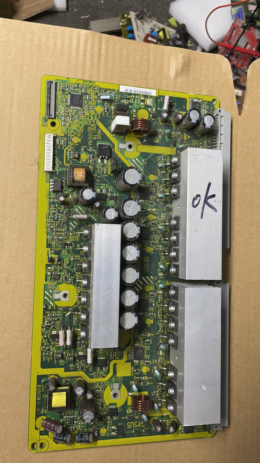 原装日立等离子P42E101C Y板YSUS JP60041 JA09472测好