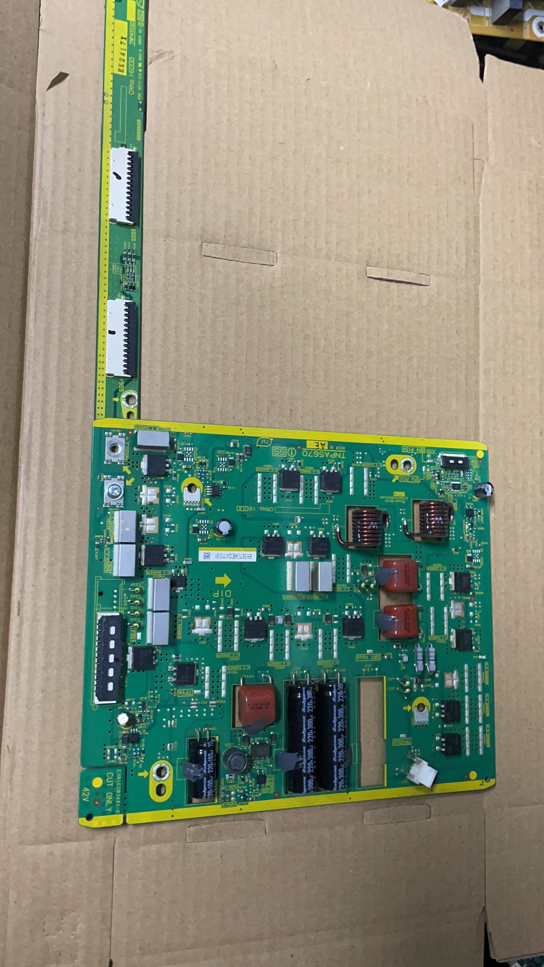 拆机松下TH-P55ST50C X板TNPA5670 AE 1 SS