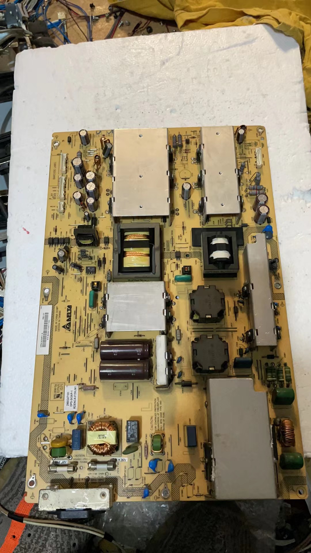 坏板LCD-60E77A 60Z770A液晶电视电源板DPS-343AP-1 A RDENCA372