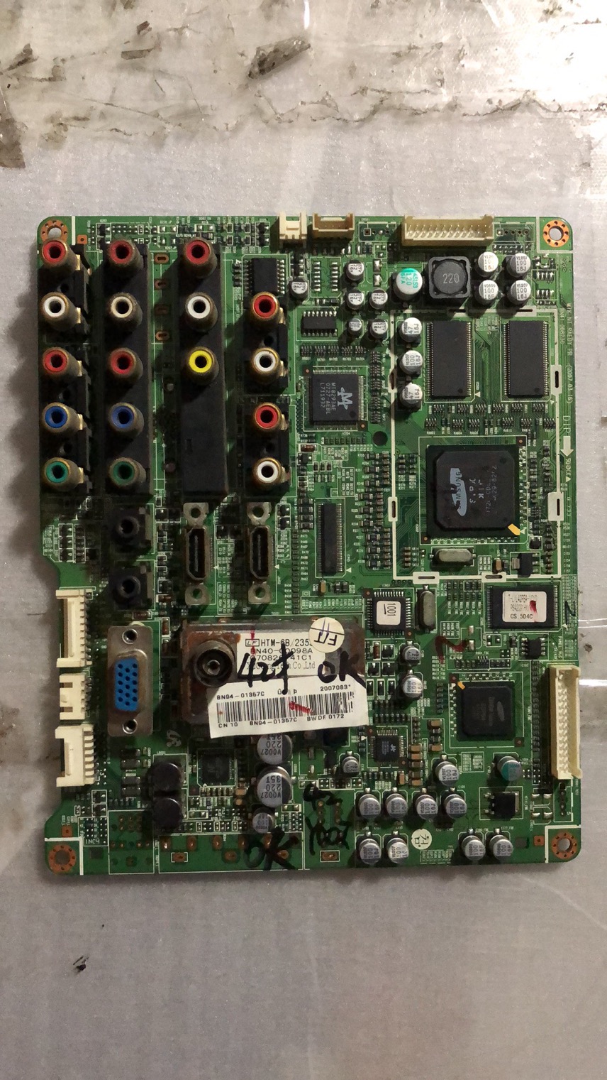 三星PS-42C91H主板BN41-00823C屏S42AX-YD02 YB03