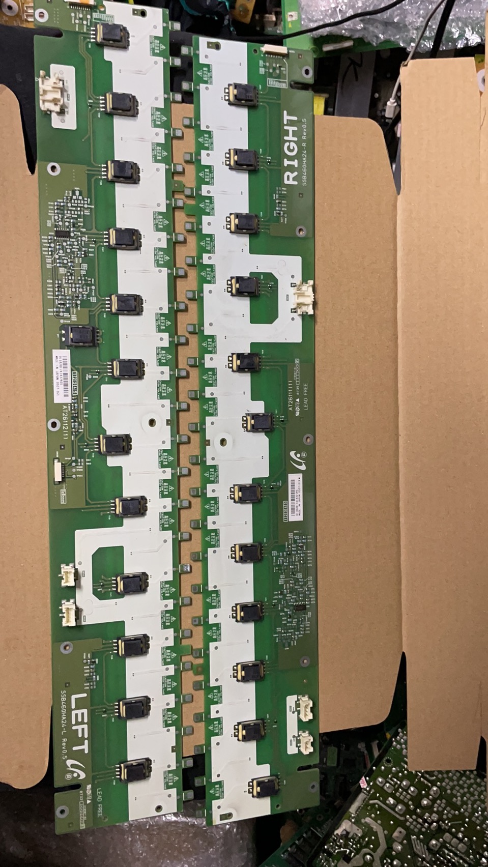 原装索尼KLV-46V380A/46W300A 高压板SSB460HA24-R/L AT26111一对